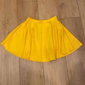 [Made by Johnny] Yellow skater skirt